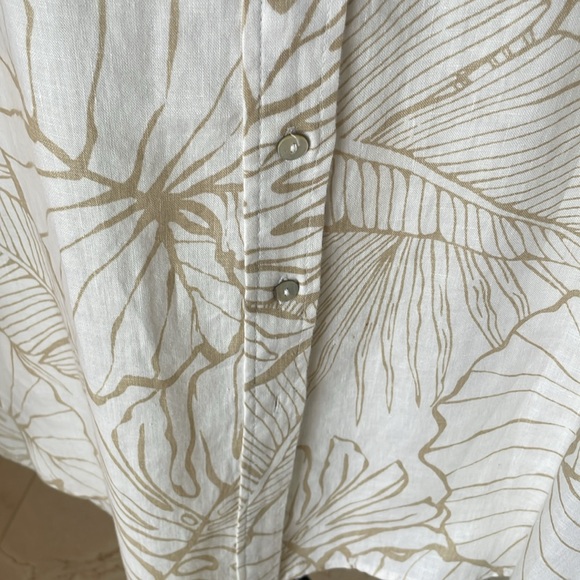 NWT MAGASCHONI LINEN MIDI DRESS - Picture 5 of 7